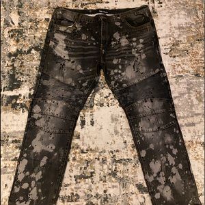 Biker jeans